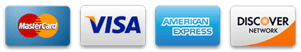 Credit cards accepted